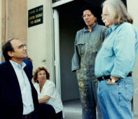 Sto parlando con Gelsomina Bassetti e Guglielmo Siega a Casoli, 1997 